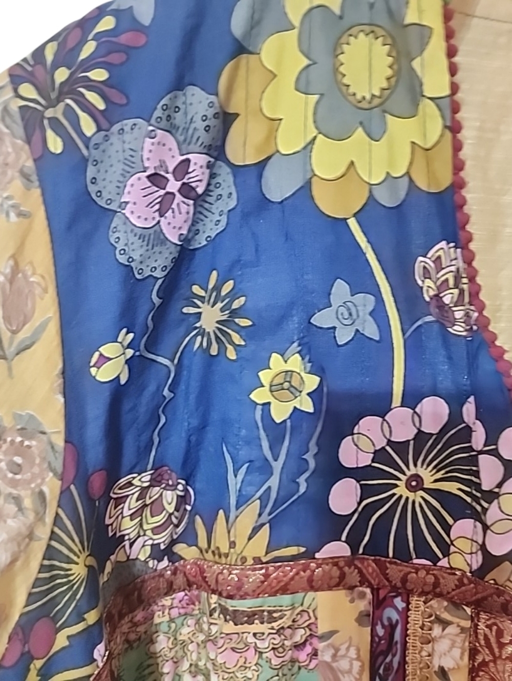 J. Peterman Cotton Silk Boho Maxi Dress 18 - Picture 4 of 14